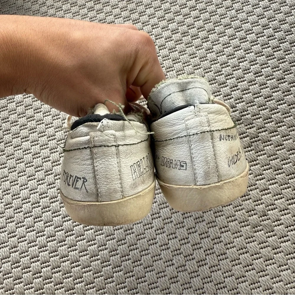 Golden Goose kids superstar sneakers
